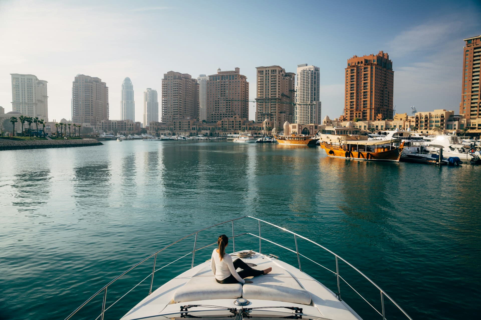 Image of The Pearl-Qatar in Doha, Qatar
